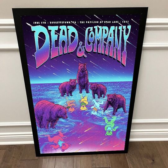 Discover Dead & Company June 05 23 Burgettstown Poster