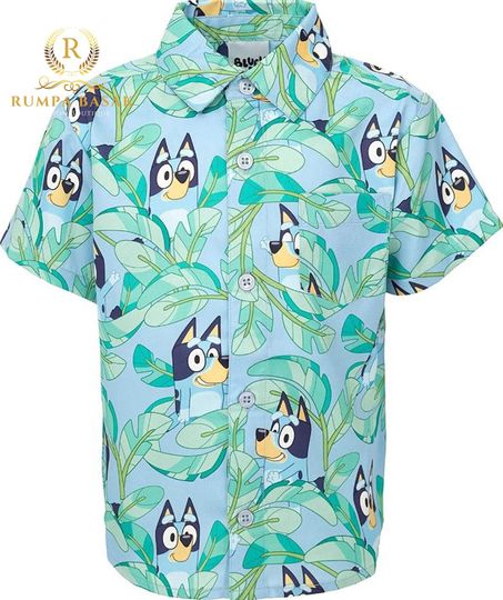Discover BlueyDad Vacation Gift Hawaiian Shirt