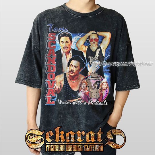 Discover Vintage Wash Tom Sandoval #Scandoval T Shirt