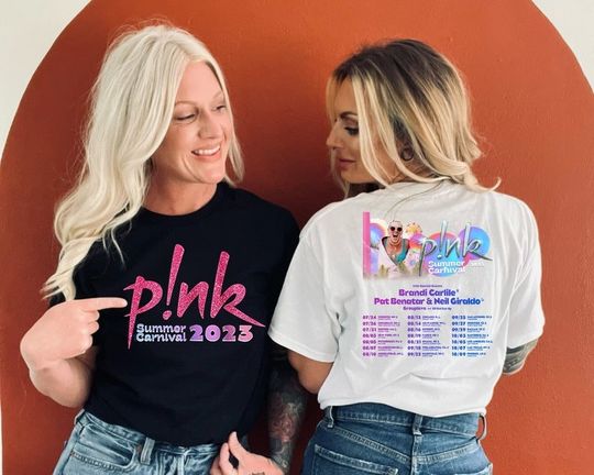Discover P!nk Pink Singer Summer Carnival 2023 Tour T-Shirt,Trustfall Album Shirt