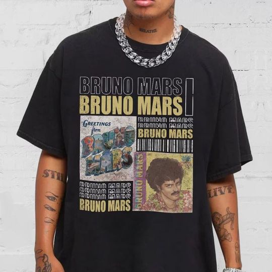Discover Bruno Mars T-Shirt, Bruno Mars Music Shirt