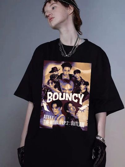 Discover Ateez Vintage 90s Bouncy Shirt
