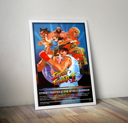 Discover Street Fighter 2 Poster