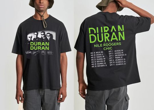 Discover Duran Duran 2023 Vintage Tee - Future Past Tour