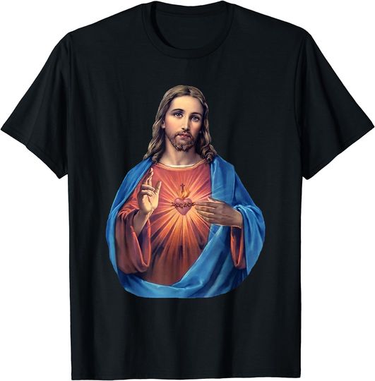 Discover Sacred Heart of Jesus T-Shirt