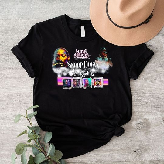 Discover High School Reunion Tour 2023 Shirt, Sno_op Do_gg And Wiz Khalifa 2023 Tour Shirt