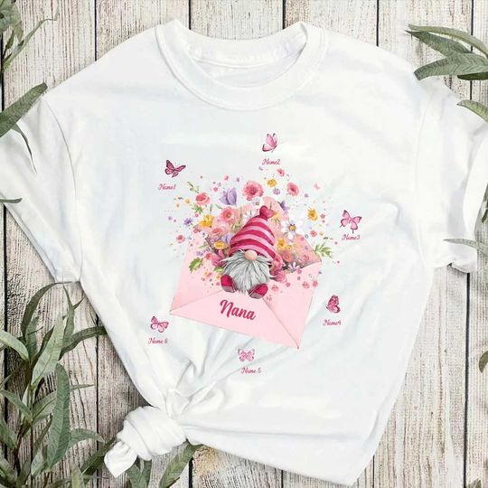 Discover I Love Being A Nana - Personalized Grandma T-shirt
