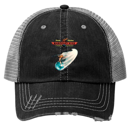 Discover Frank Marino - World Anthem Print Trucker Hats