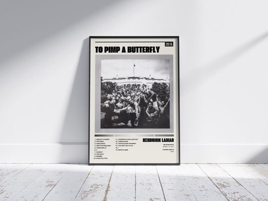 Discover Kendrick Lamar Poster, To Pimp a Butterfly Poster