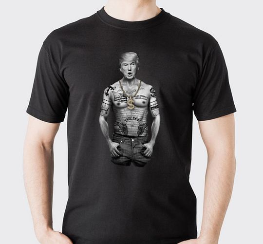 Discover Donald Trump For President 2024 GOP Republican Party Gangster Gangsta T-Shirt