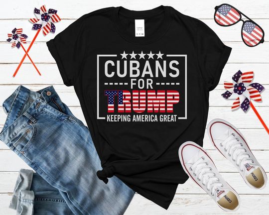Discover Cubans For Trump Shirt Hispanic For Trump T-shirt