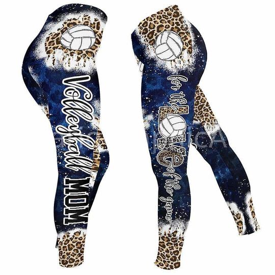 Discover Volleyball Mom Leggings