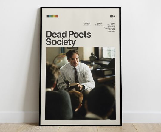 Discover Dead Poets Society Movie Poster Light Theme Movie Poster