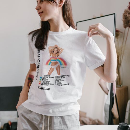 Discover Mariah Carey - Rainbow - Album - Poster - Shirt