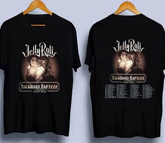 Discover Jelly Roll 2023 Tour T-Shirt