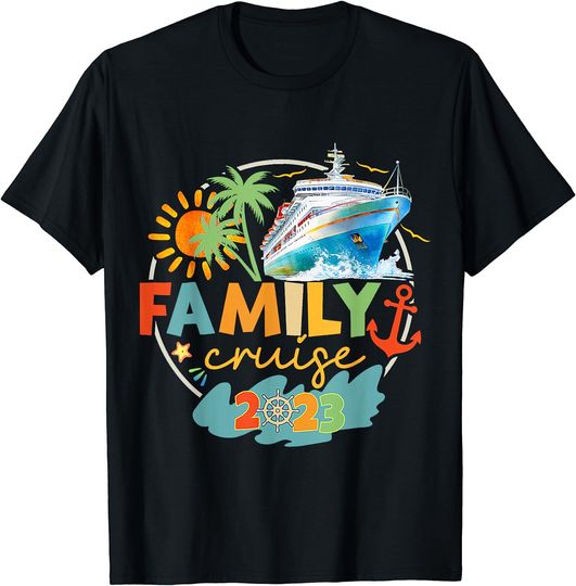 Discover Cruise SQuad 2023 Family Matching Vacation Group Trip Party T-Shirt