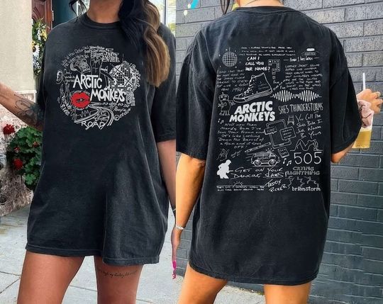 Discover Vintage Arctic Monkeys North American Tour Comfort Colors Shirt,Arctic Monkeys Tour 2023 Shirt