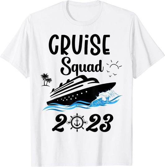 Discover Family Cruise Squad 2023 Family Matching Group Squad Quote T-Shirt