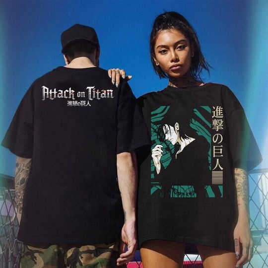 Discover Double Side Anime T-Shirt