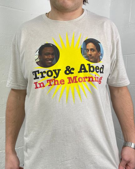 Discover Troy and Abed in the Morning T-Shirt Community TV Show Greendale Shirt