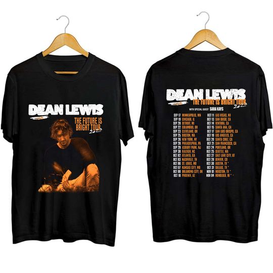Discover Dean Lewis The Future is Bright Tour 2023 Shirt
