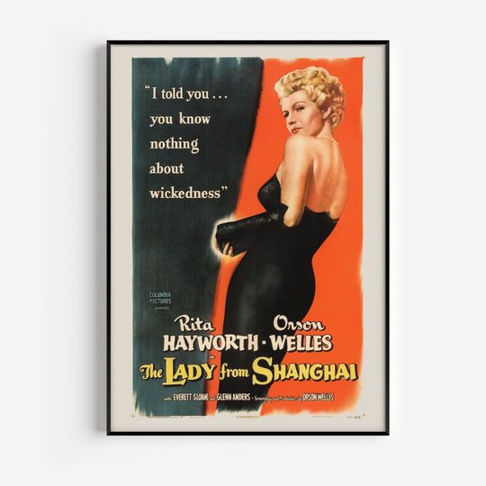 Discover Classic Movie Poster - Orson Wells