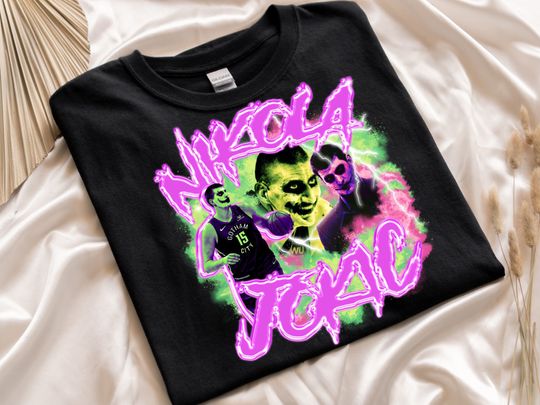 Discover Joker Nikola Jokic Shirt, Basketball shirt, Jokic Vintage Bootleg