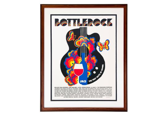 Discover 2023 Bottlerock poster