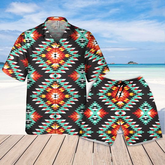 Discover Native American Seamless Hawaii Shirt