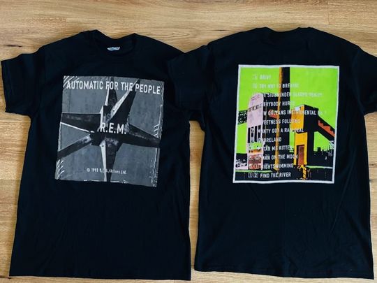 Discover R.E.M. Automatic For The People Tour 1992 T-Shirt