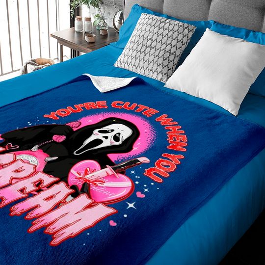 Discover Horror Valentine Baby Blanket - Ghostface Scream Baby Gear
