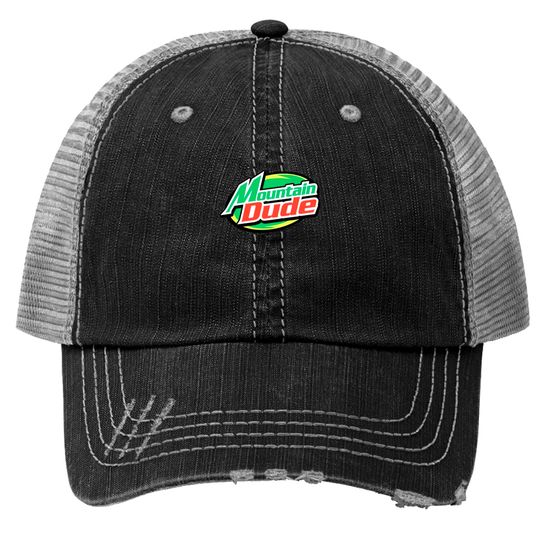 Discover Mountain Dude Trucker Hats