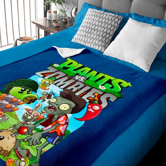Discover Plants VS Zombies Perfect Gift Baby Blankets