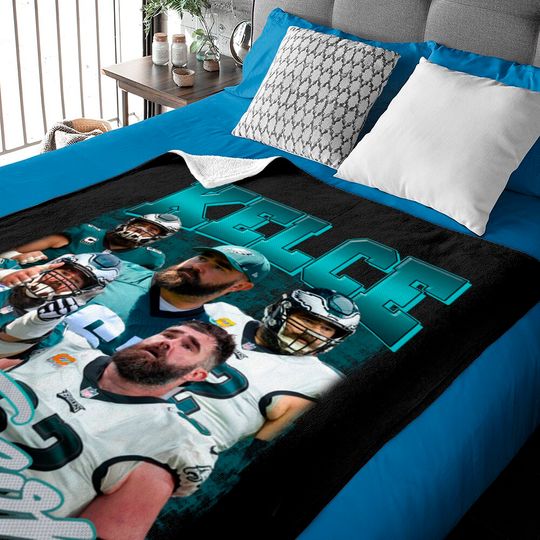 Discover Jason Kelce Vintage Baby Blankets