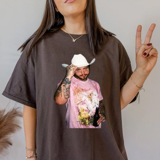 Discover Posty Howdy T Shirt, Posty Tee Shirt