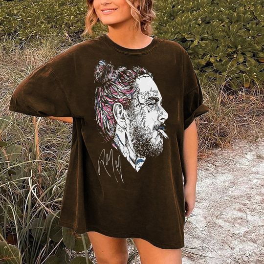 Discover Post Malone Vintage Shirt, Post Malone Shirt, Post Malone Merch