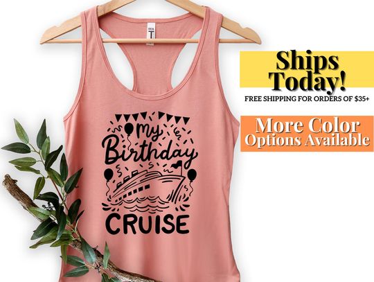 Discover Birthday Girl/Boy Tank Top for Cruise