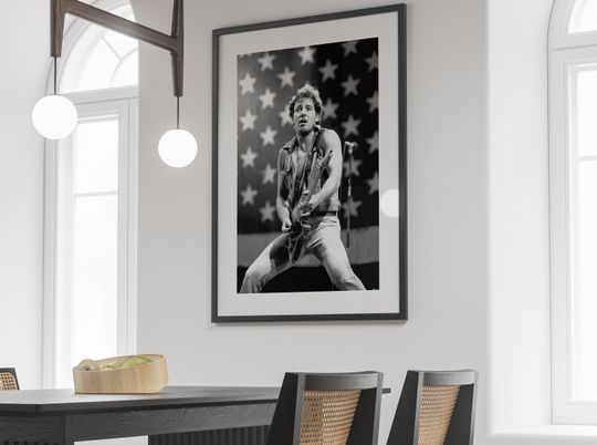 Discover Bruce Springsteen Vintage Music Poster