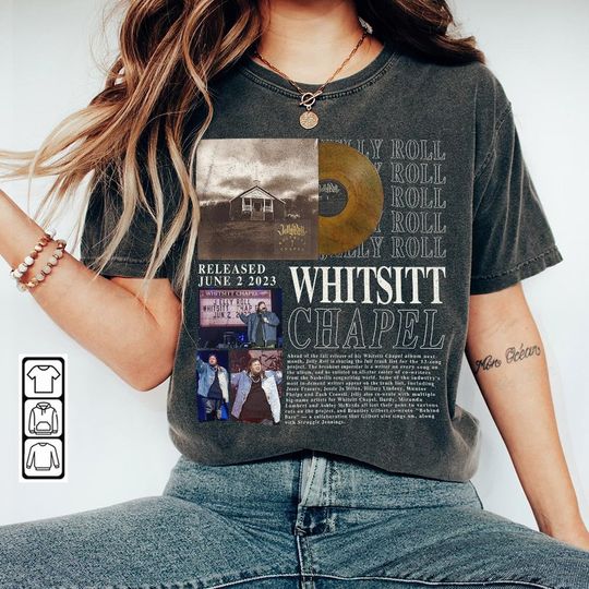 Discover Jelly Roll Music Shirt, Jelly Roll Whitsitt Chapel Album Shirt
