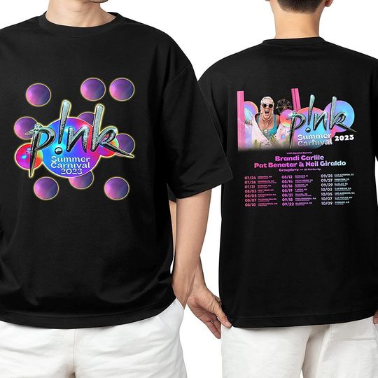 Discover P!nk Summer Carnival Tour 2023 Shirt, Summer Carnival Tour Shirt,  Music Tour 2023 Shirt
