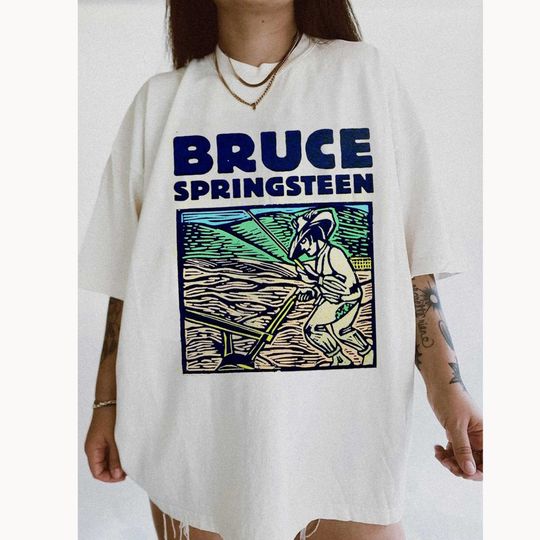 Discover Vintage Bruce Springsteen 2023 Tour Shirt,Bruce Springsteen and The E Street Band 2023 Graphic