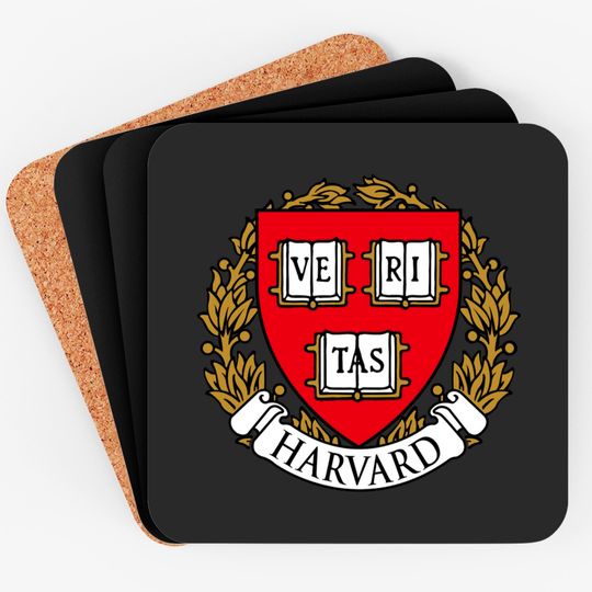 Discover Harvard University Coasters