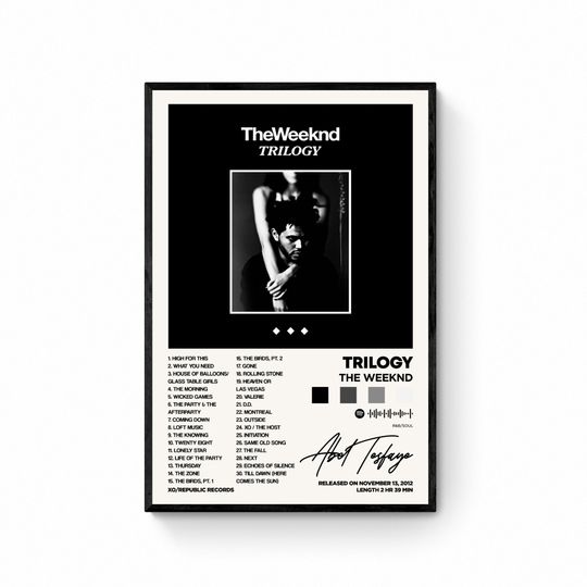 Discover The Weekend Trilogy Album Poster