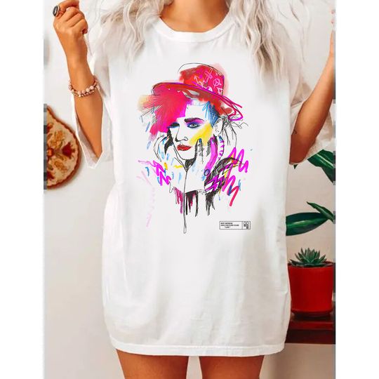 Discover Boy George & Culture Club Drawn Portrait T-Shirt