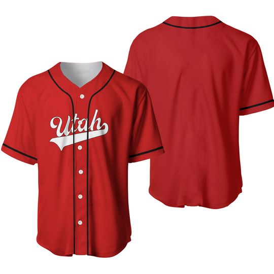 Discover Utah Collegiate Baseball Jersey
