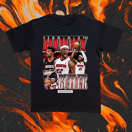 Discover Jimmy Butler Tshirt, Vintage Jimmy Butler Dreamathon Tshirt, Basketball Shirt