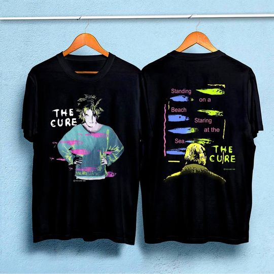 Discover The Cure Standing On A Beach Staring At The Sea T-Shirt