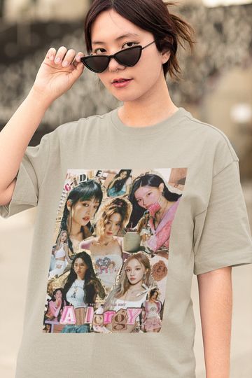 Discover G-IDLE Vintage Queencard Tour Shirt