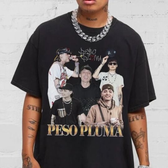 Discover Peso Pluma Music T-Shirt for Fans