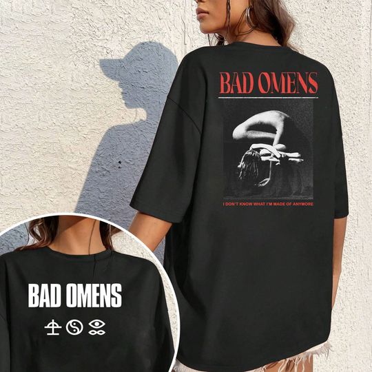 Discover Bad Omens Shirt, Band 2 Slide 2023 Merch, The Concrete Forever Tour 2023